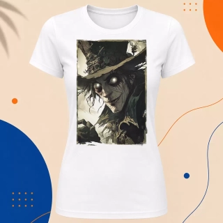 Dámské tričko - Šílený Kloboučník – Mad Hatter